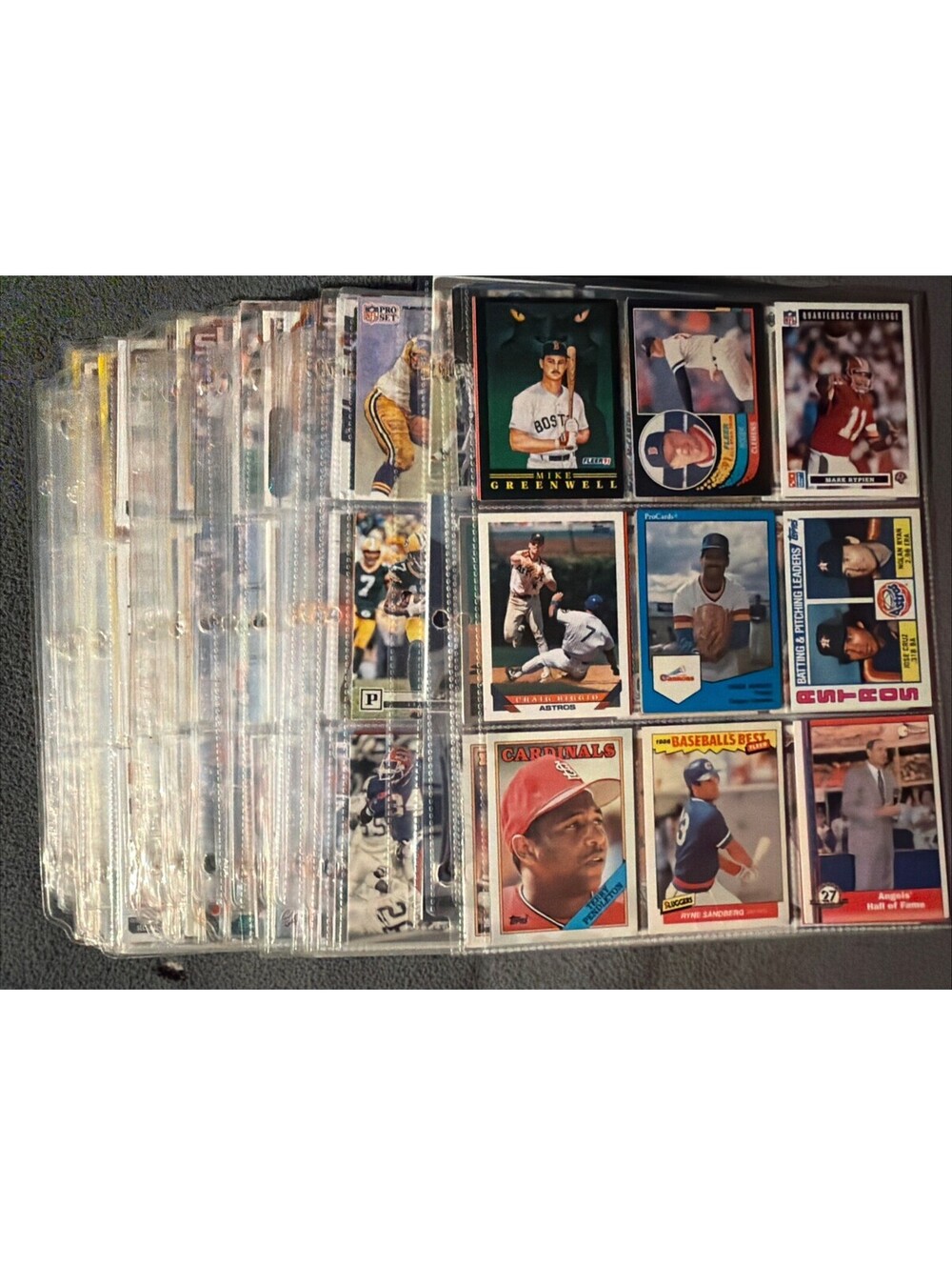 36 Pages Full Of Sports Cards - Storage Unit Finds - Wide Variety